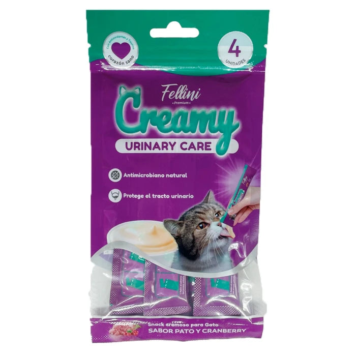 Fellini Creamy Urinary Care Pato y Cranberry 4 Unidades - imagen 1