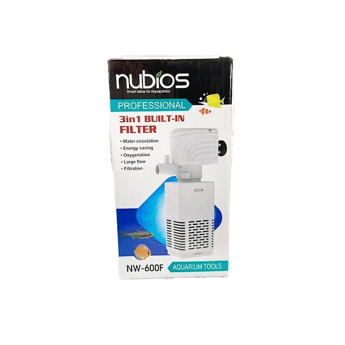 FILTRO INTERNO PARA ACUARIO 3 EN 1 6W (600L/H) - Pethome