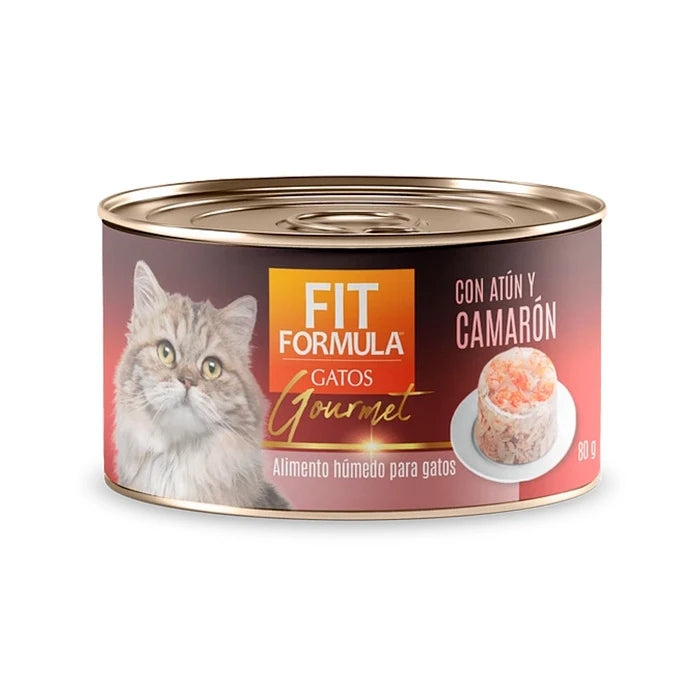 Fit Formula Gourmet gatos Sabor Atún y Camarón 80GR - imagen 1