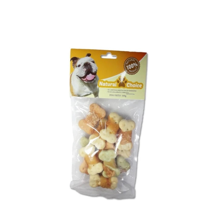 Galletas en forma de Hueso con pollo 100GR - imagen 1