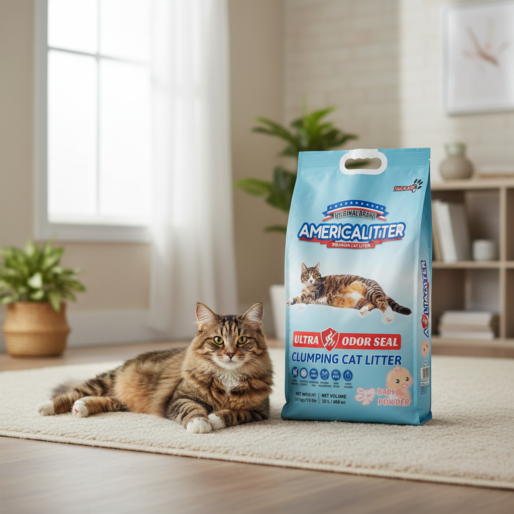 America Litter Ultra Odor Seal Baby Powder