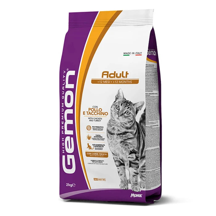 Gemon Cat Adult Chicken & Turkey