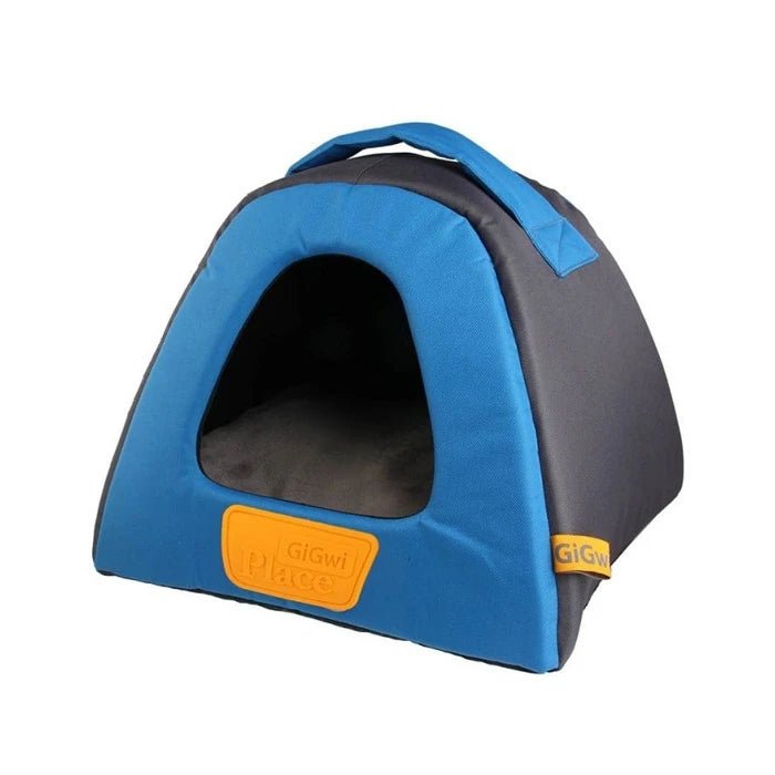 GiGwi Casa Iglu Gris / Azul - Pethome