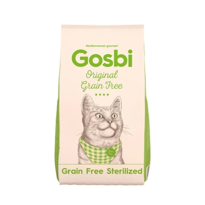 GOSBI ORIGINAL CAT GRAIN FREE STERILIZED 7K - imagen 1