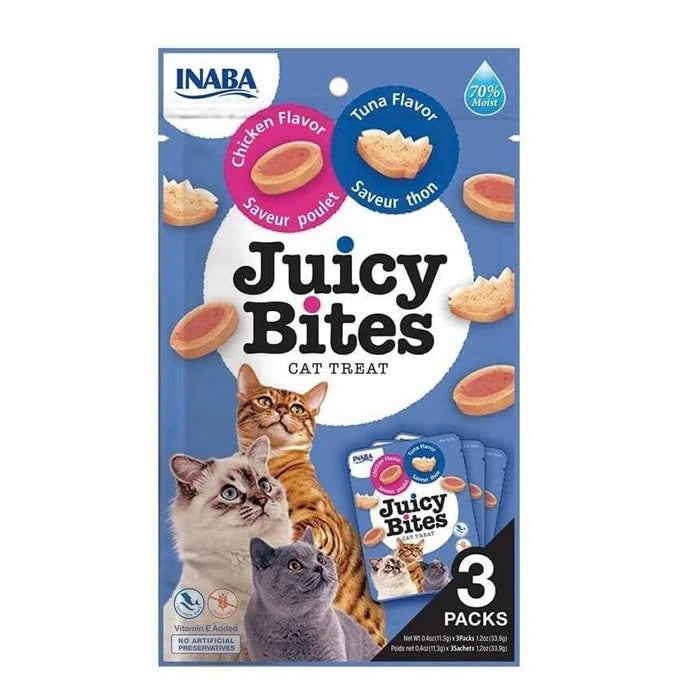 Inaba Juicy Bites Sabor Pollo Y Atún - imagen 1