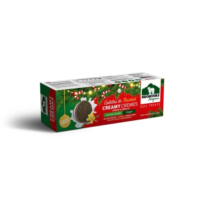 Indomitable galletas navideñas choco vainilla 120gr Edición Especial - imagen 1