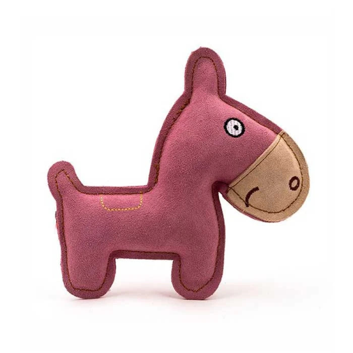 Juguete de Cuero para Morder Forma de Caballo - imagen 1