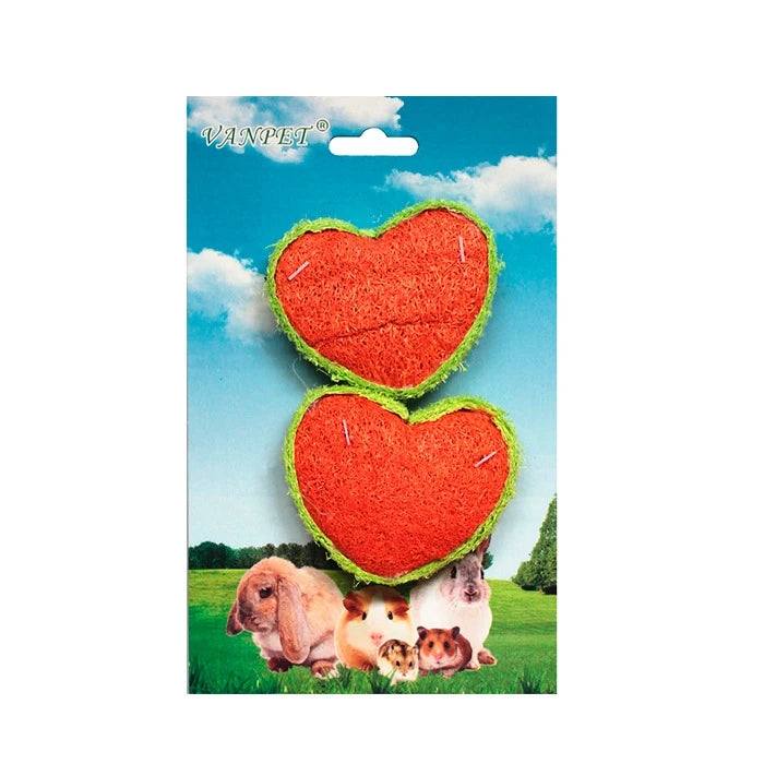 Juguete Loofah Corazones - imagen 1