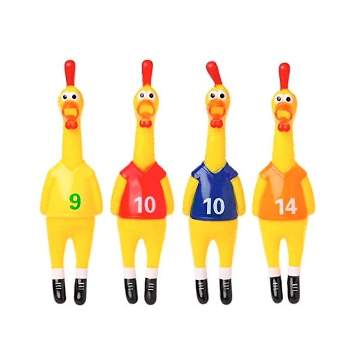 Juguete Pollo futbol para perros - Pethome