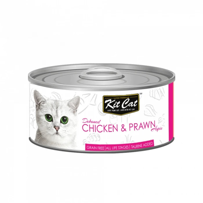 Kit Cat Aspic Deshuesado de Pollo y Gambas 80G - imagen 1