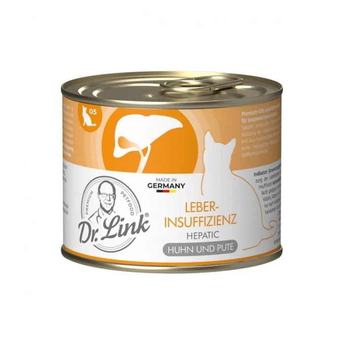 Lata Dr.Link - Dieta Especial hepático pollo y pavo 200gr - imagen 1