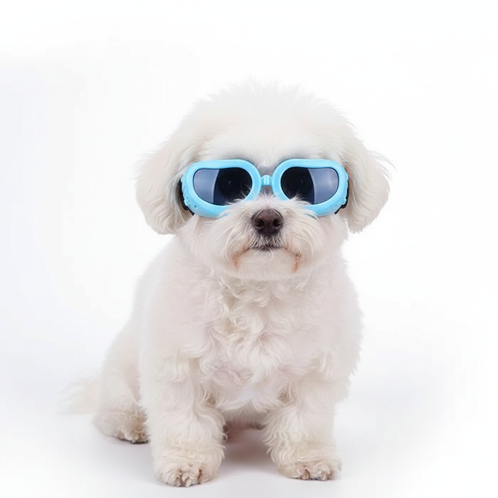 Lentes Celeste - Perro