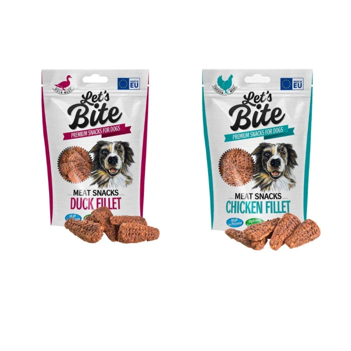 LETS BITE MEAT SNACKS FILLET 80GR
