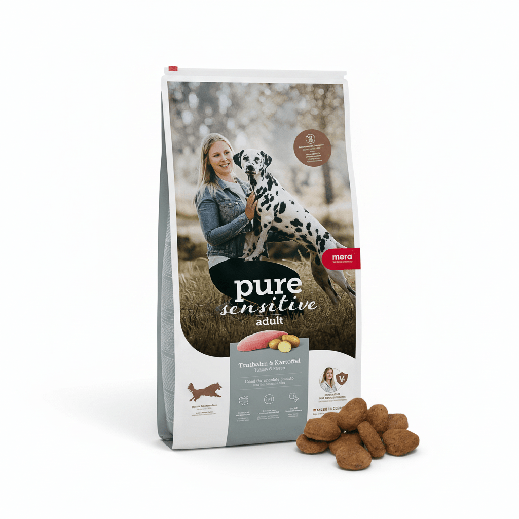 MERA PURE SENSITIVE Adult Fresh Meat Turkey & Potato (pavo y papas) - Pethome