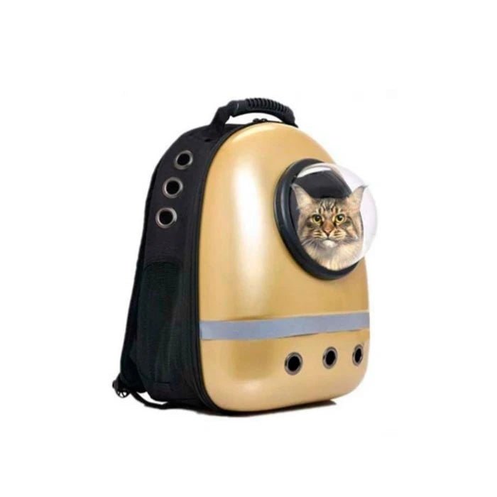 MOCHILA ASTRONAUTA COLOR AMARILLO ELECTRICO - Pethome