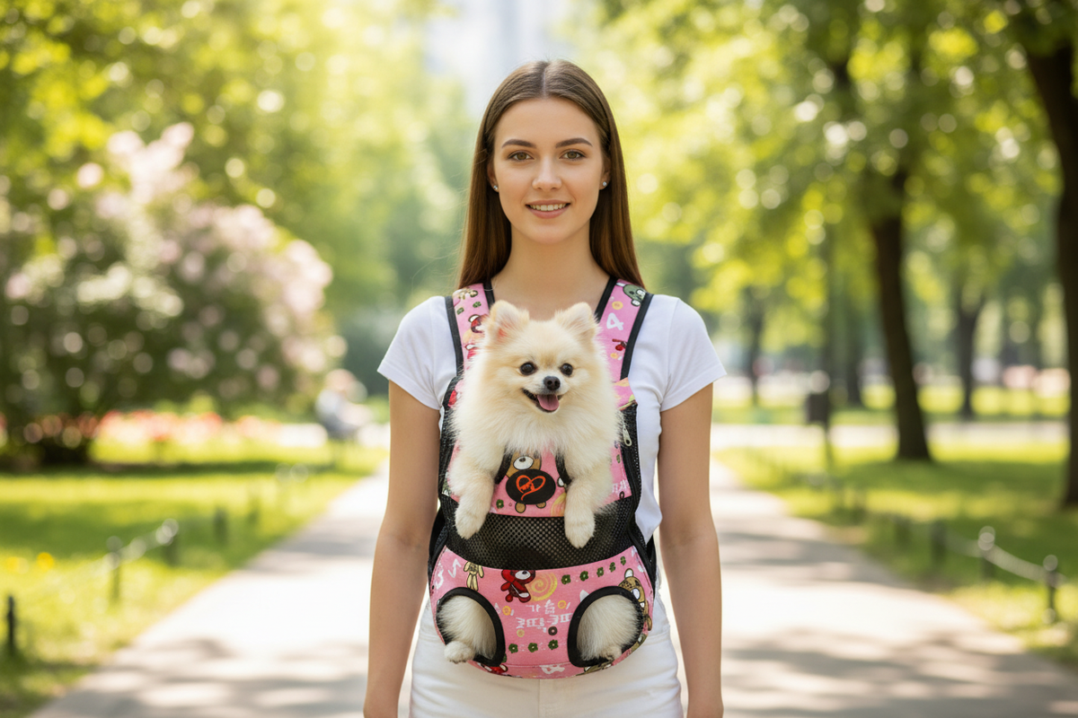 MOCHILA FRONTAL DE TRANSPORTE - Pethome
