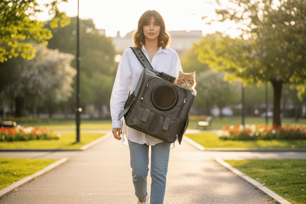 Mochila Transporte con Cúpula - Pethome