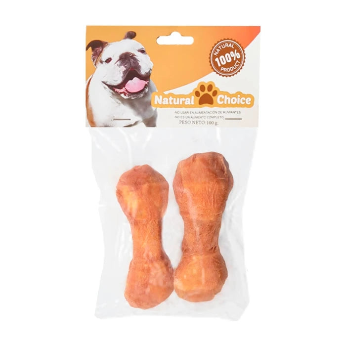 Natural Choice Hueso de carnaza Bañado en Pollo - imagen 1
