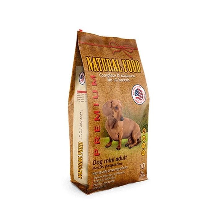 NATURAL FOOD ADULTO RAZAS PEQUEÑAS PREMIUM 15KG (X) - Pethome
