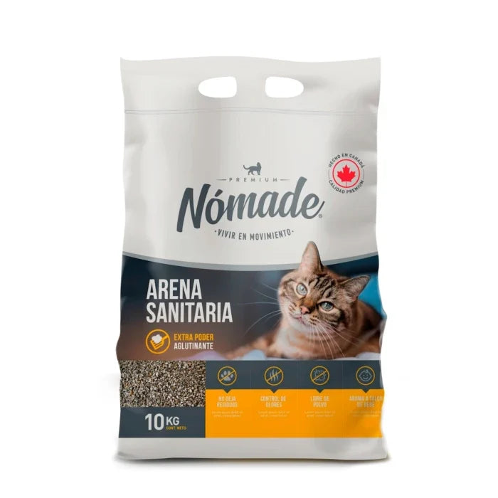 Nómade Arena Sanitaria 10kg (Producto con detalle)