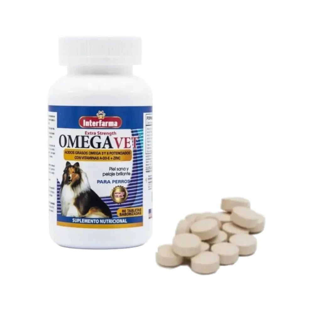 Omegavet Perros 60 comprimidos - Pethome