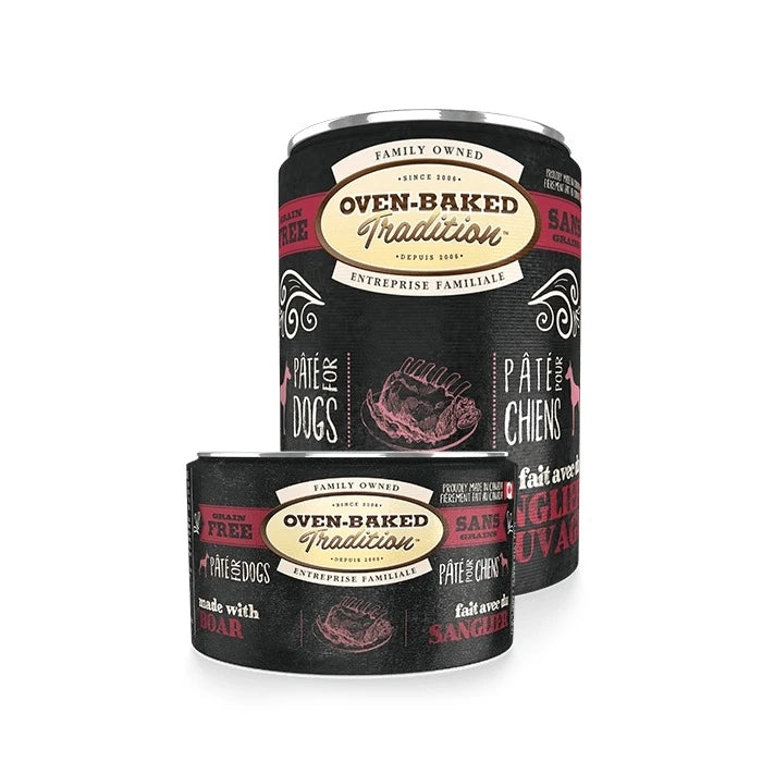 Oven Baked Pate para Perros Adultos Jabali