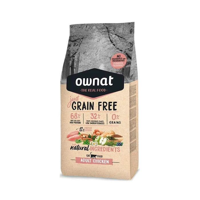 Ownat Just Grain Free Adult Chicken | Gato