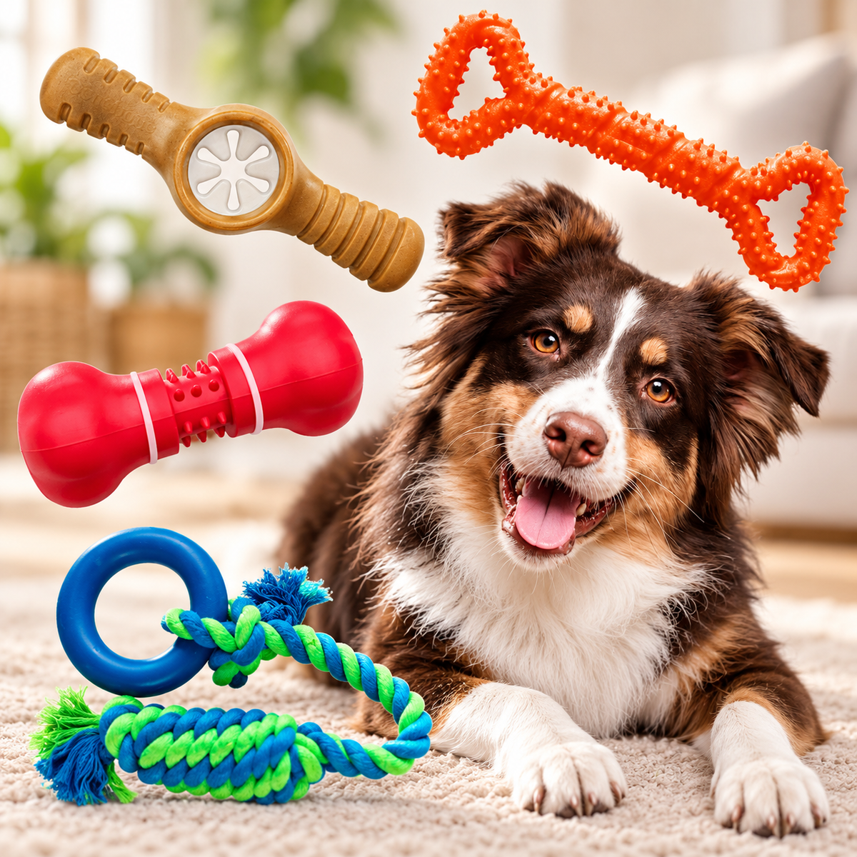 Pack Juguete Perro L - Perros Razas Medianas y Grandes
