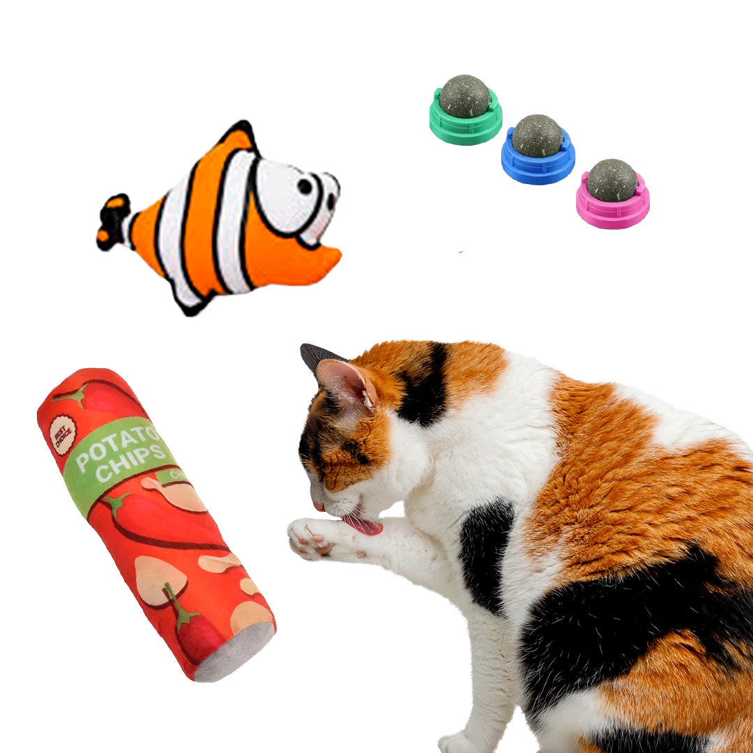 Pack Juguete Gato S - Catnip + Matatabi