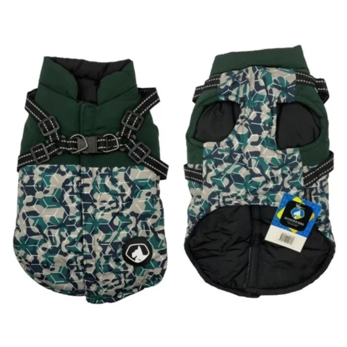 Parka Arnes wonder dog Verde - Pethome