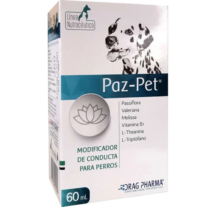 Paz Pet Modificador De Conducta y Tranquilizante - imagen 1