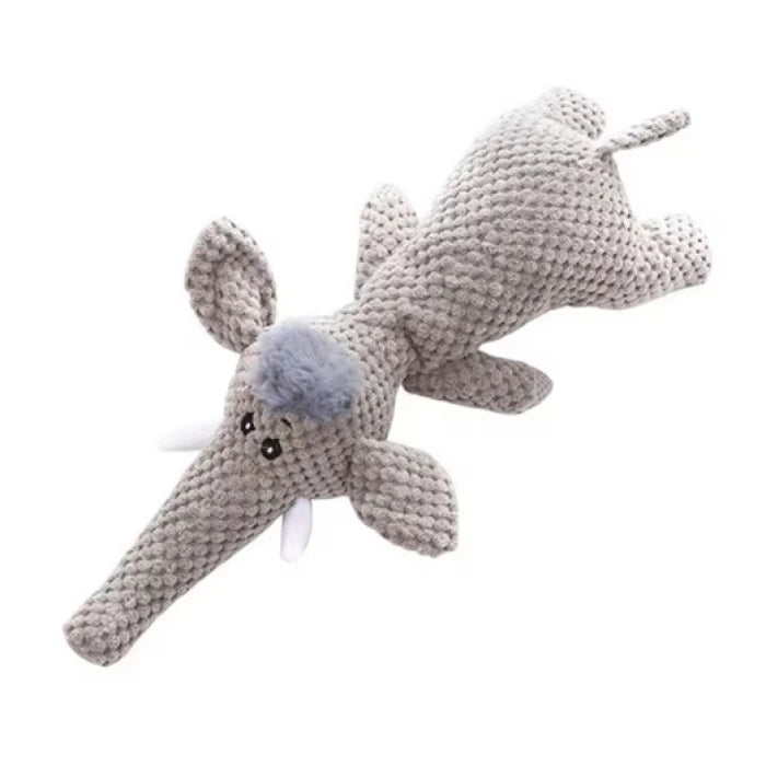 PELUCHE SONORO ELEFANTE PARA PERRO - imagen 1