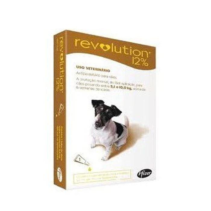 Pipeta Revolution Antiparasitaria 5,1 a 10 KG - imagen 1