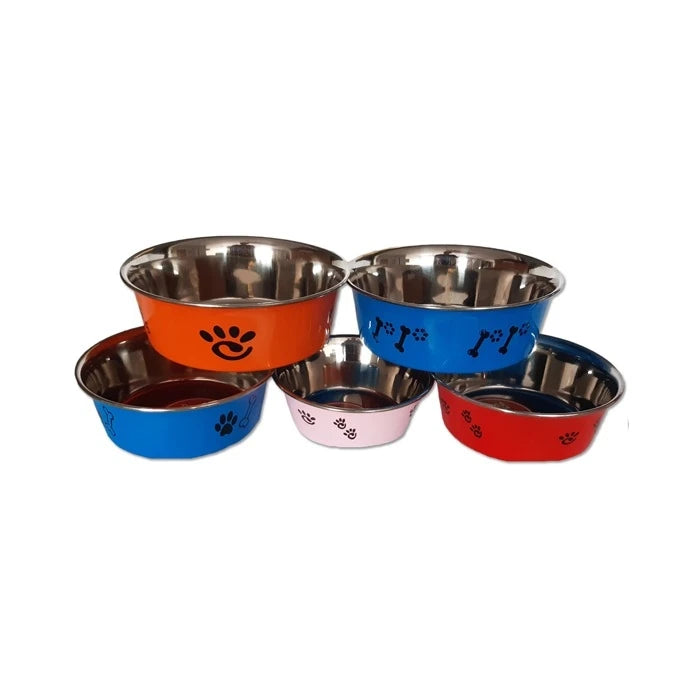PLATO ACERO INOX BOWL DISEÑOS 13 CM