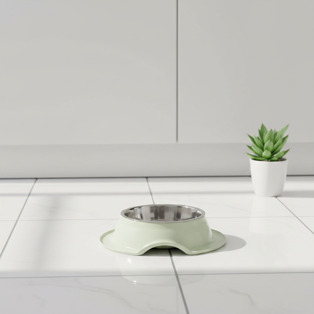 Plato anti-hormigas verde - lifestyle
