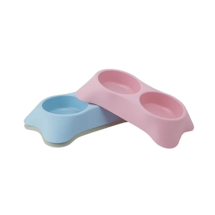 Plato doble antivuelcos colores - Pethome