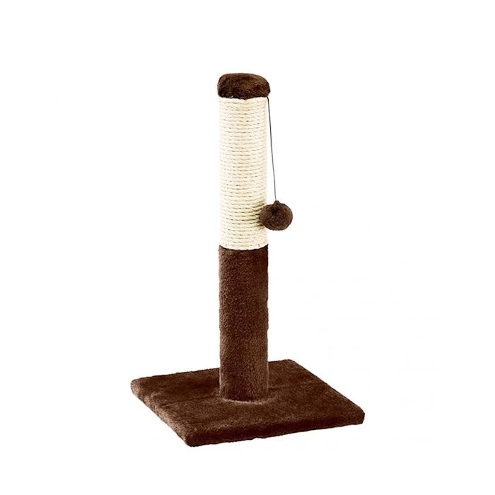 Poste Rascador con Sisal y Pelota para gatos 52cm