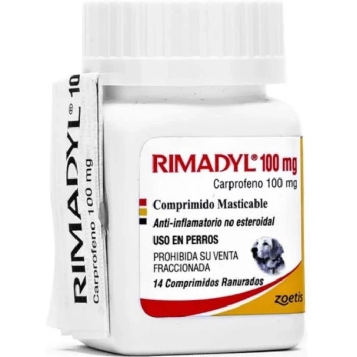 Rimadyl Anti-inflamatorio 100 mg - Pethome