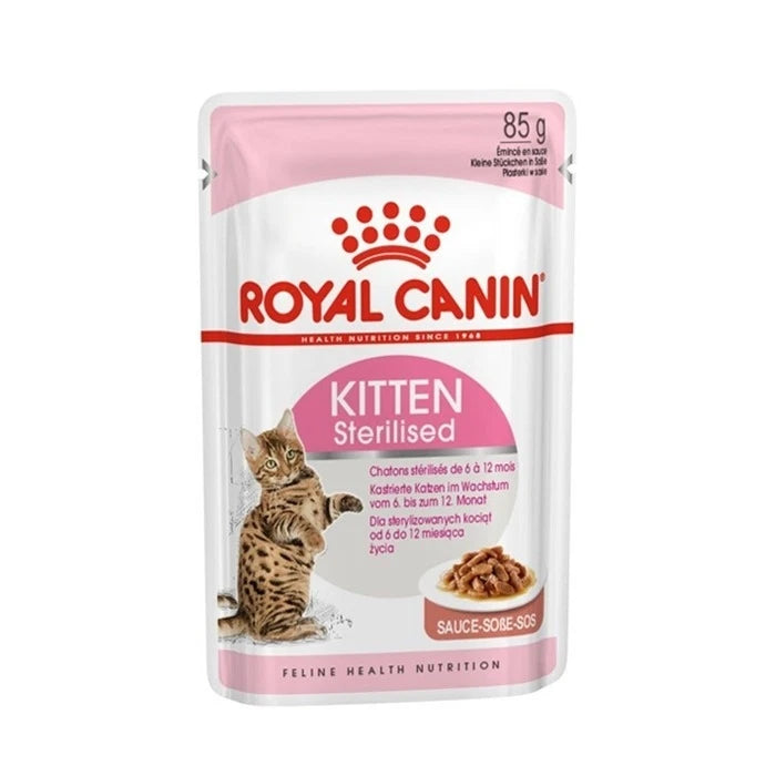 POUCH KITTEN STERILLISED 85 GR ROYAL CANIN