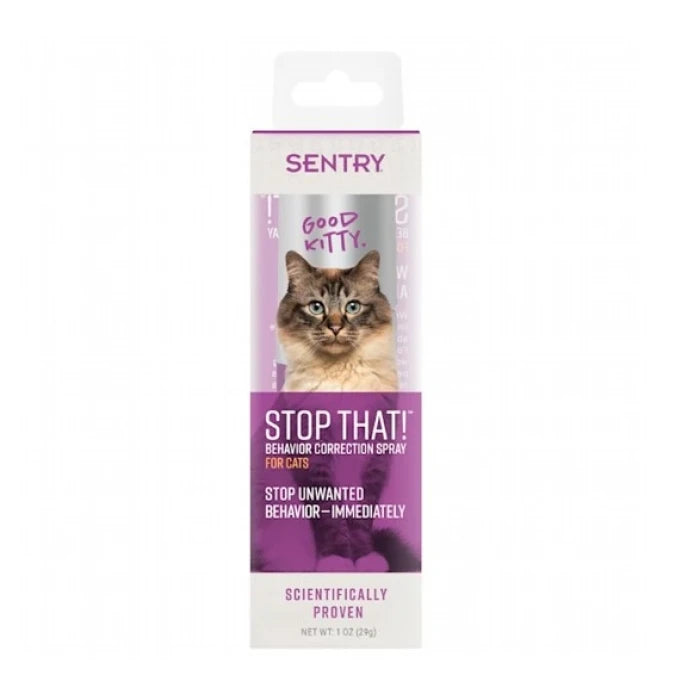 SENTRY STOP THAT! BEHAVIOR CORRECTION SPRAY CAT 1OZ - imagen 1