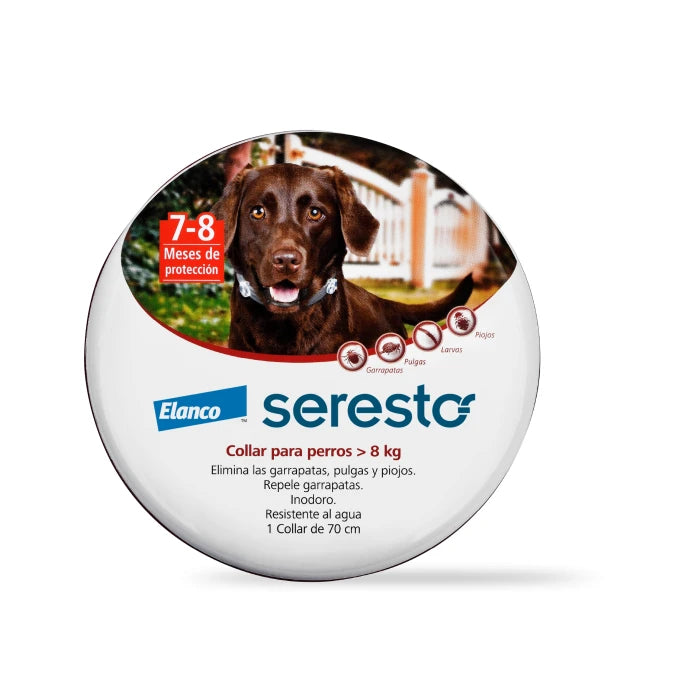 Seresto Collar Antiparasito Externo más de 8Kg - imagen 1
