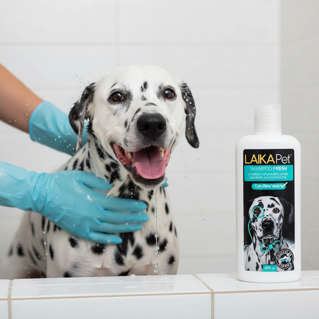 Laika pet shampoo fresh aloe vera para perros 400 ml