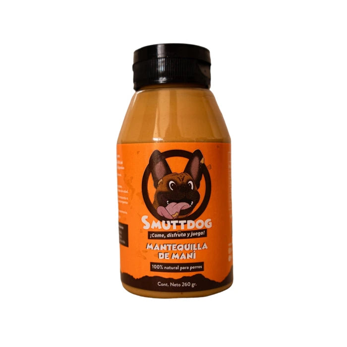 SMUTTDOG MANTEQUILLA DE MANI 260 GR - imagen 1