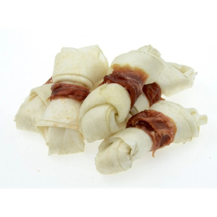 Snack Huesos Medianos de Carnaza envuelto en carne Pato 135GR - imagen 1