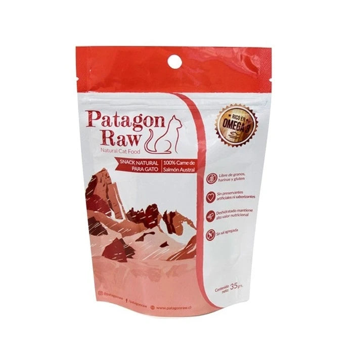 Snack Patagon Raw Salmón Gato