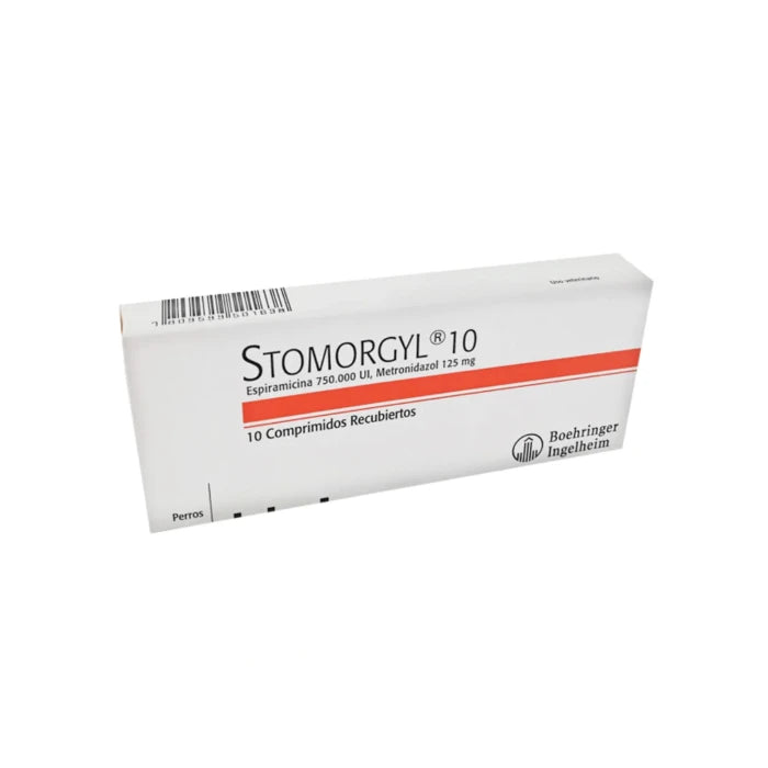 Stomorgyl 10mg - 10 comprimidos - imagen 1