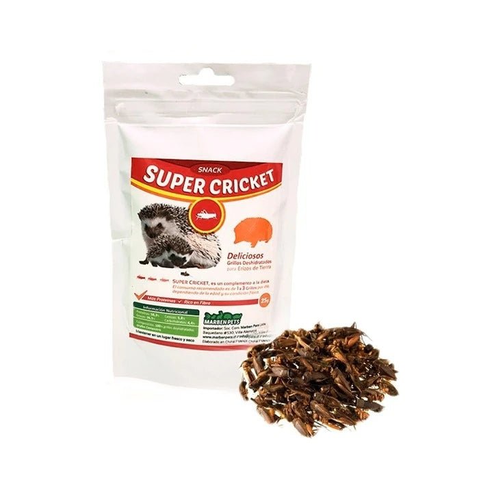 SUPER CRICKET SACHET 25 GRS GRILLO - Pethome