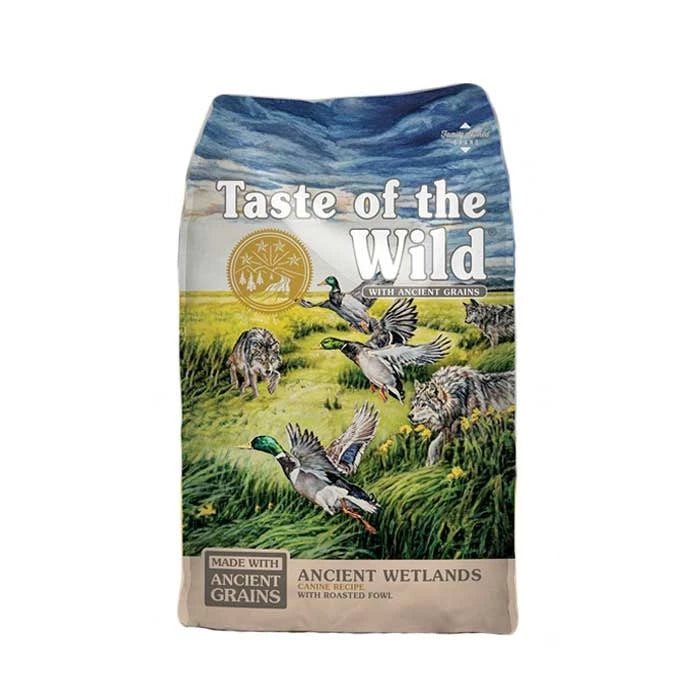 TASTE OF THE WILD ANCIENT GRAINS WETLANDS (PATO) 2.3 KG - Pethome