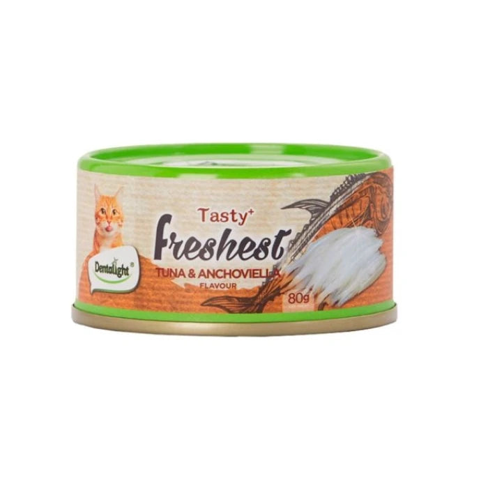 TASTY FRESHEST ATUN Y ANCHOAS LATA 80GR - imagen 1