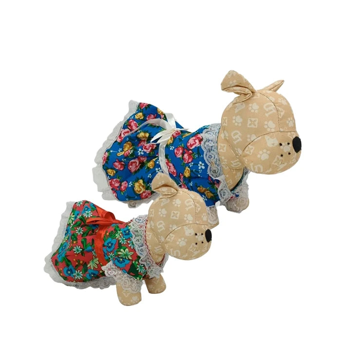 Traje huasa tradicional de fiestas patrias para perros y gatos